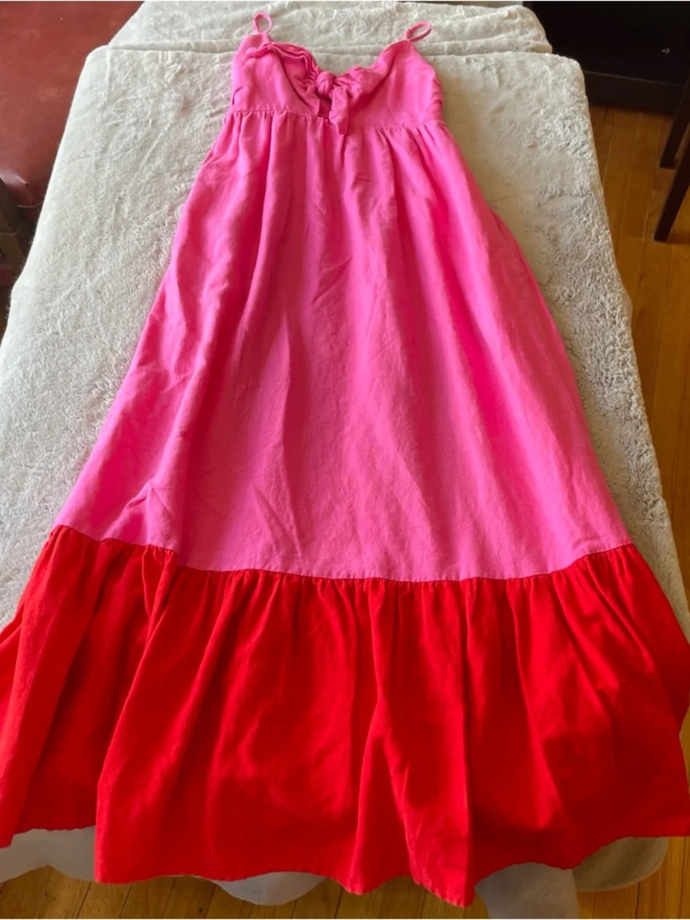 ankle length chiffon dresses NumberSea-A-Line Evening Gown Elegant Dress Formal Christmas Red Green Dress Sleeveless Scoop Neck Stretch with Ruffles Slit US 2 POV: your little one Product length is measured stylewith:eternity-velvet-blazer-dark-teal Duration:3 days (standard)